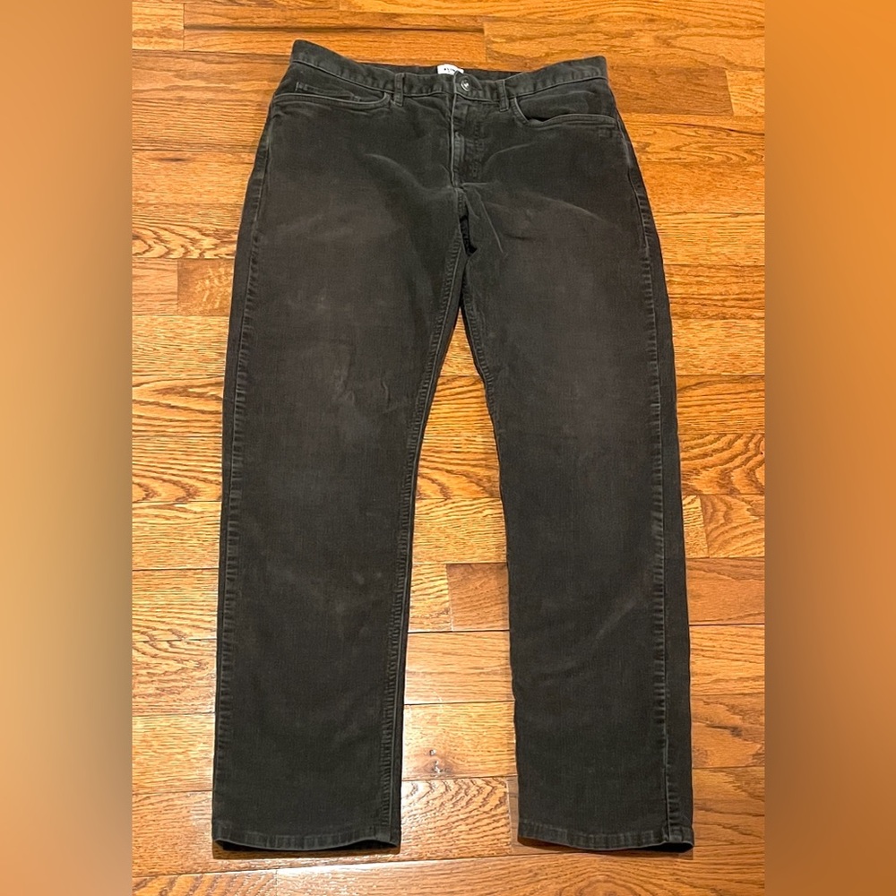 Flint & Tinder Brown Corduroy 32 x 32 5 Pocket Straight Fit Stretch Men's Pants